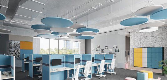 Akustik Kumaş Kaplı Yüzer Tavan Paneli